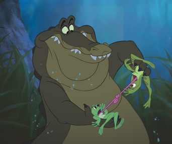 Scène du film The Princess and the Frog