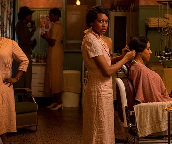 Une scène du film Race