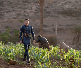 Une scène du film Eternals