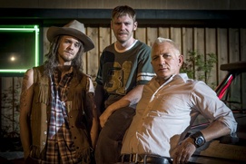 Une scène du film Logan Lucky Une scène du film Logan Lucky