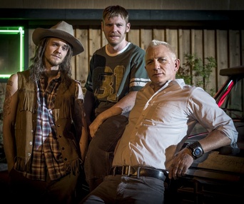 Une scène du film Logan Lucky