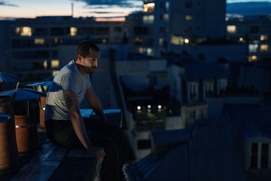 Une scène du film Ad Vitam Une scène du film Ad Vitam