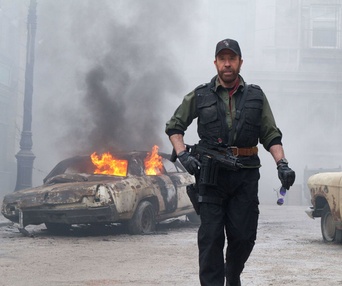 Une scène du film The Expendables