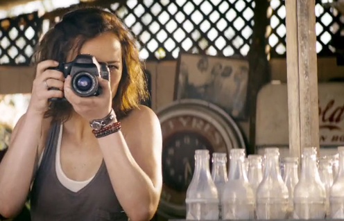 Karine Vanasse dans le film Angle mort