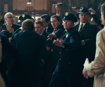 Une scène du film The Irishman