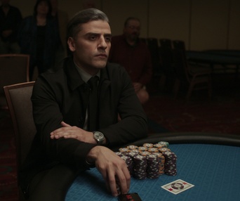 Une scène du film The Card Counter