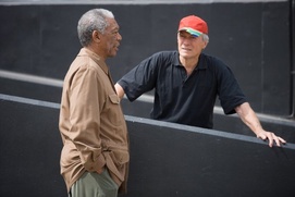 Sur le plateau du film Invictus Sur le plateau du film Invictus