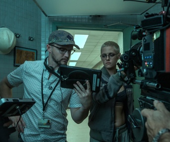 Une scène du film Underwater