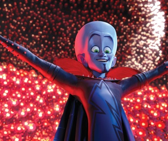 Une scène du film Megamind