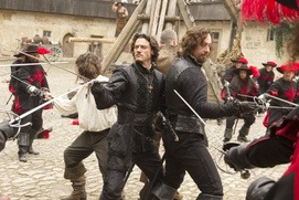 Une scène du film The Three Musketeers