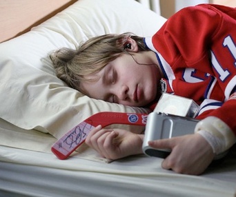 Scène du film Pour toujours les Canadiens