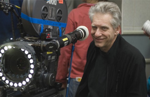 David Cronenberg sur le plateau du film Eastern Promises