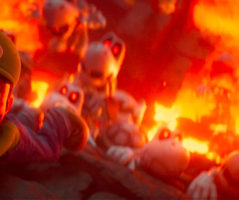 Une scène du film The Super Mario Bros. Movie