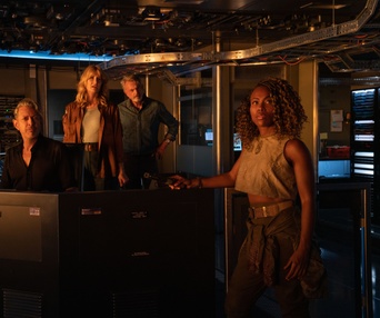 Une scène du film Jurassic World: Dominion