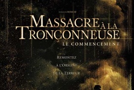 Affiche du film Massacre à la tronçonneuse : Le commencement Affiche du film Massacre à la tronçonneuse : Le commencement
