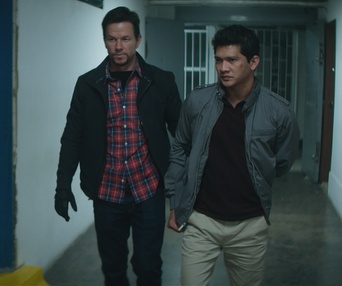 Une scène du film Mile 22