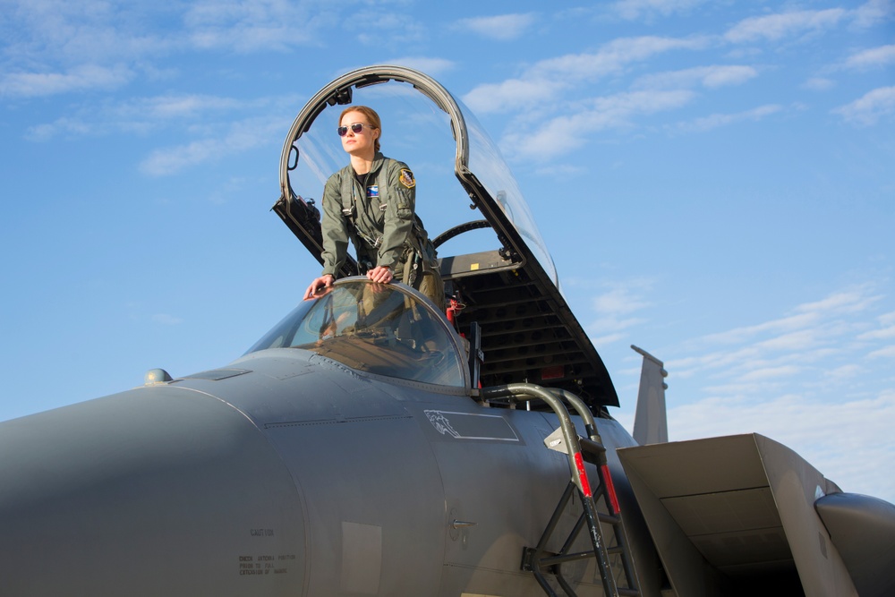Une scène du film Captain Marvel