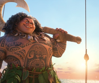 Une scène du film Moana 2