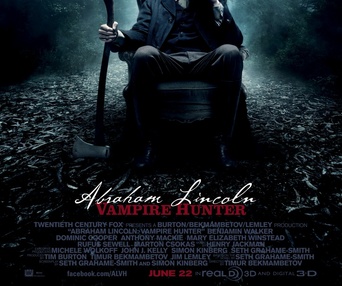 Affiche du film Abraham Lincoln: Vampire Hunter