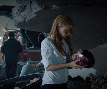 Une scène du film Iron Man 3