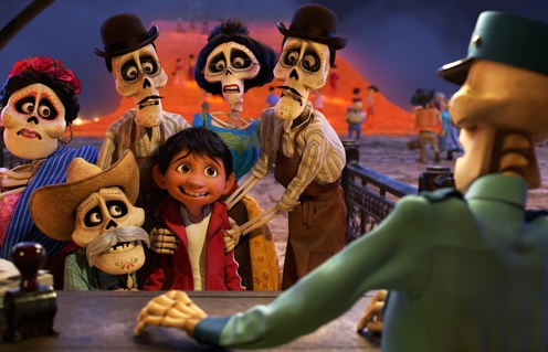 Une scène du film Coco