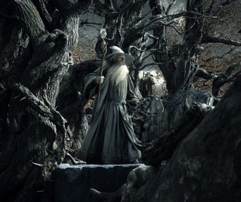 Une scène du film The Hobbit: The Desolation of Smaug