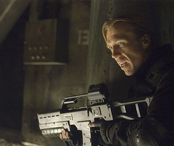 Scène du film Doom