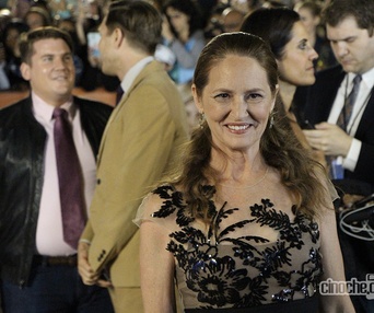 Sur le tapis rouge du film The Equalizer
