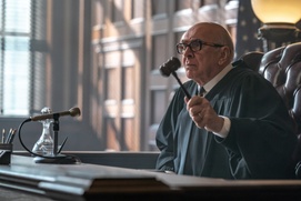 Une scène du film The Trial of the Chicago 7