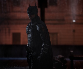 Une scène du film The Batman
