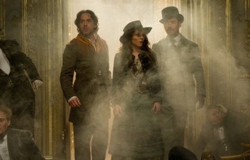 Une scène du film Sherlock Holmes: A Game of Shadows