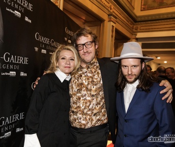 Sur le tapis rouge du film Chasse-Galerie : La légende