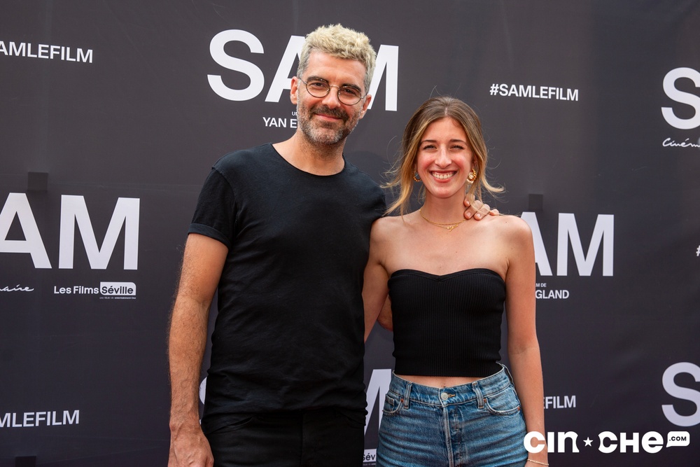 Sur le tapis rouge du film Sam