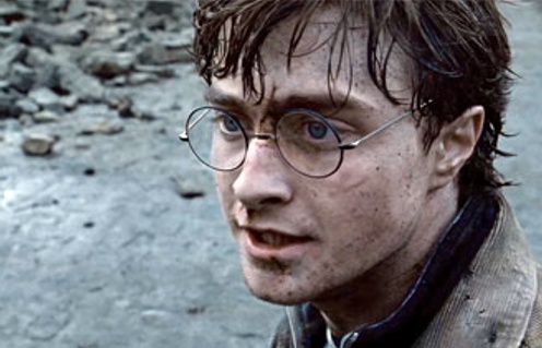 Daniel Radcliffe dans le film Harry Potter and the Deathly Hallows: Part 2