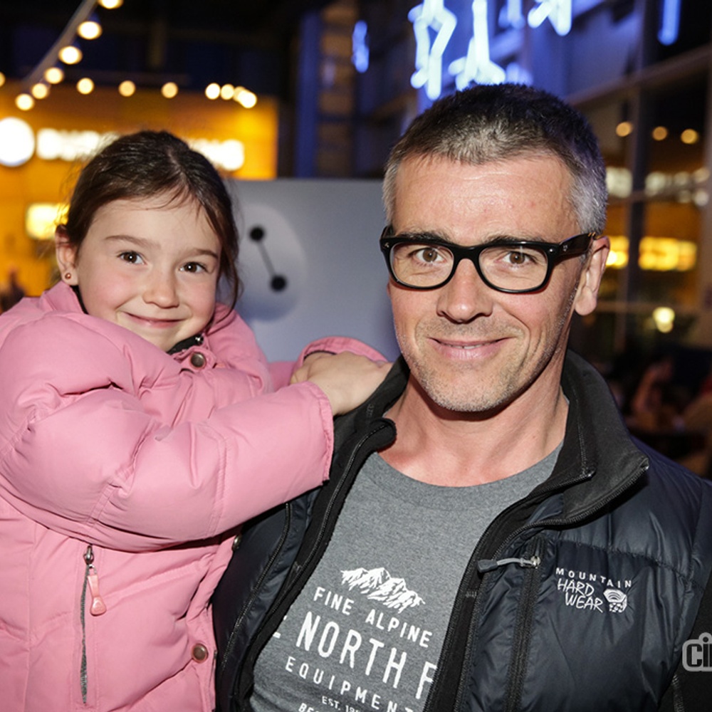 Sur le tapis rouge du film Big Hero 6