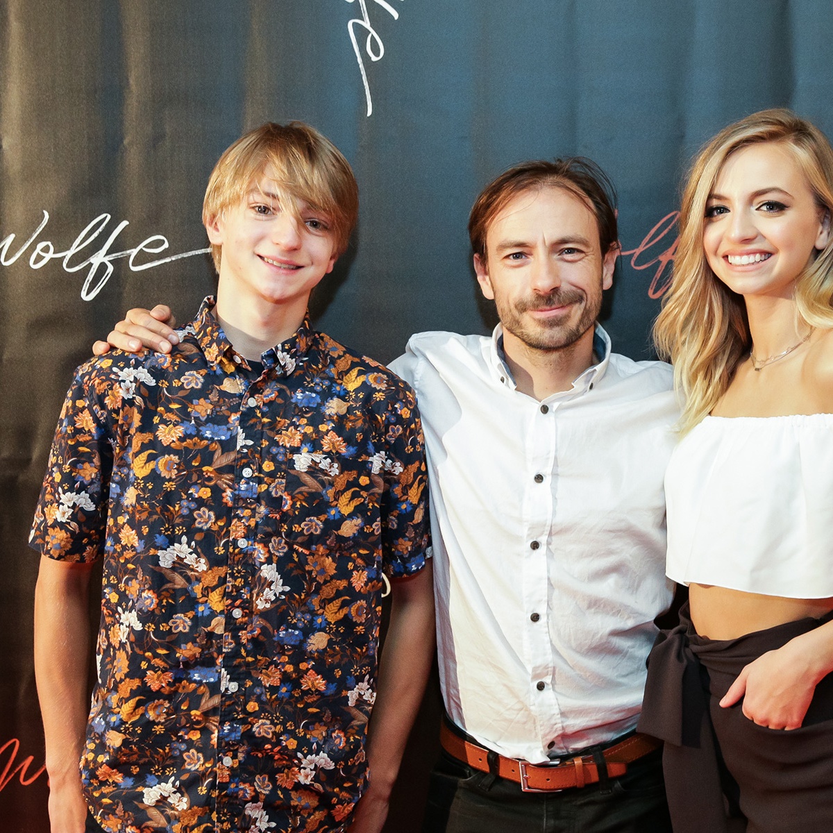 Sur le tapis rouge du film Wolfe