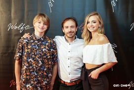 Sur le tapis rouge du film Wolfe