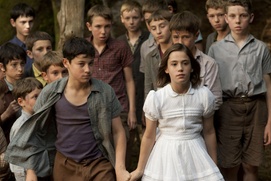 Une scène du film La guerre des boutons