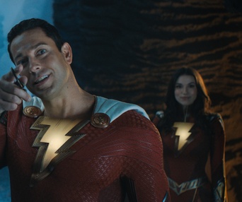 Une scène du film Shazam! Fury of the Gods