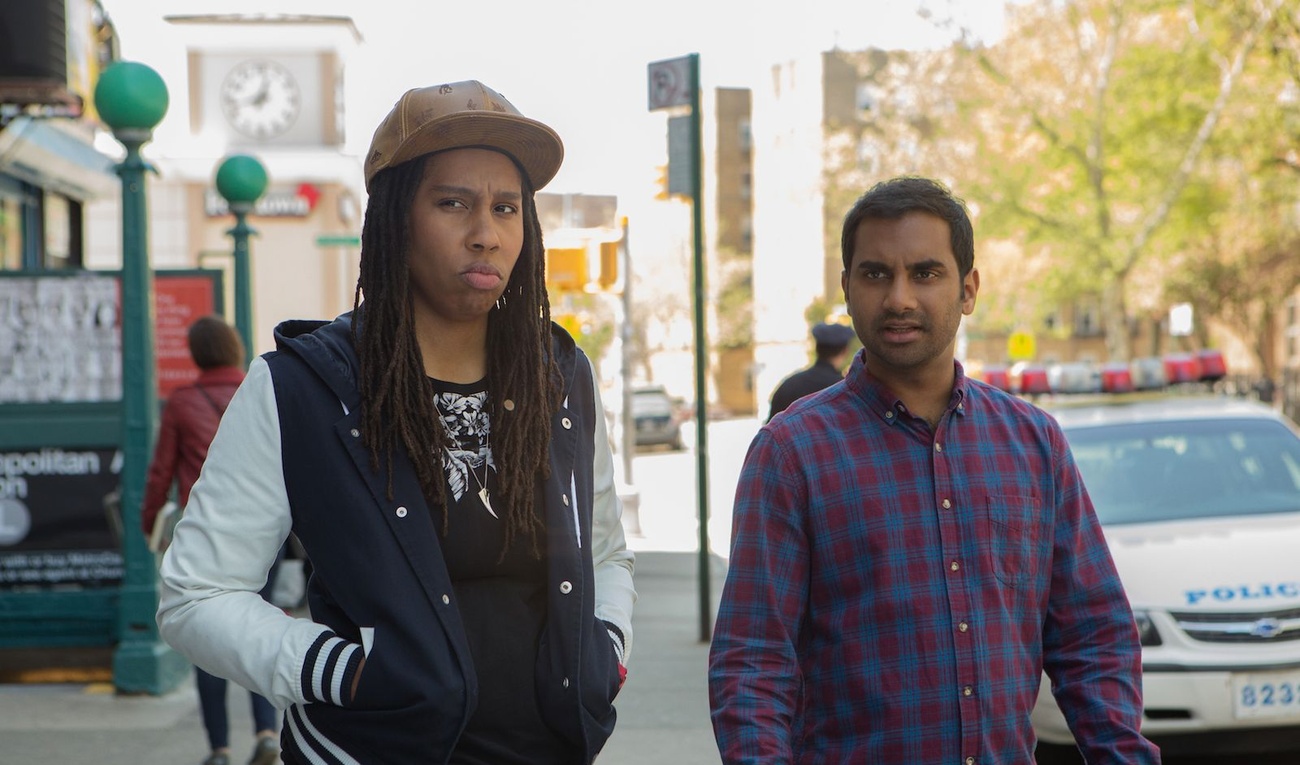Lena Waithe et Aziz Ansari dans Master of None.
