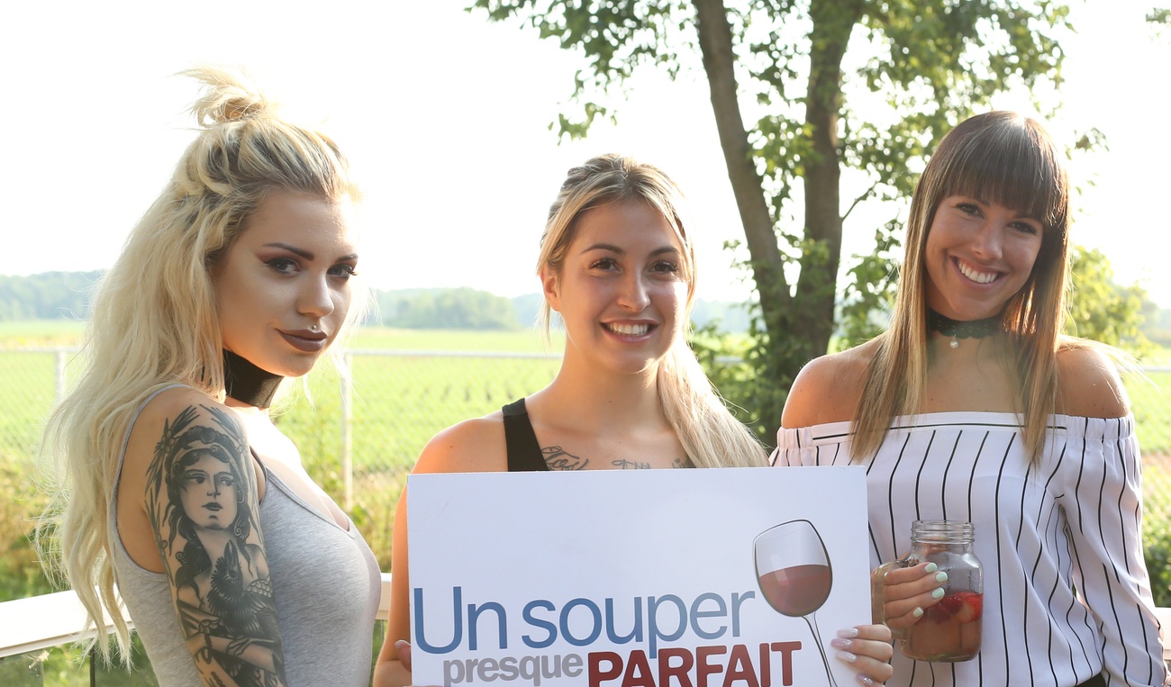 Finale de semaine inattendue avec les Barmaids à Un souper presque parfait