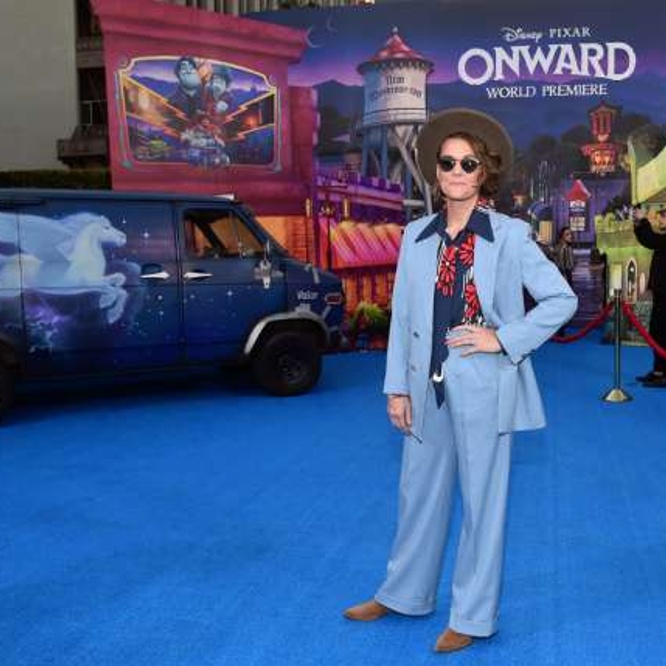 Sur le tapis rouge de la première mondiale de Onward
