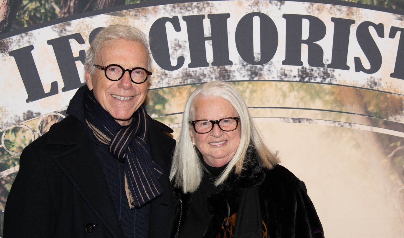 Tapis rouge de la première des Choristes, au Monument-National