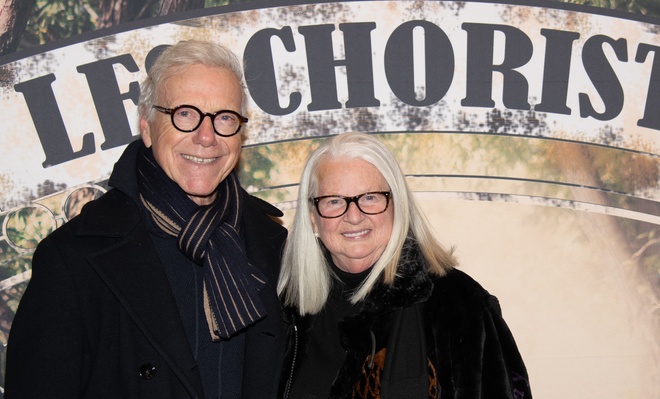 Tapis rouge de la première des Choristes, au Monument-National