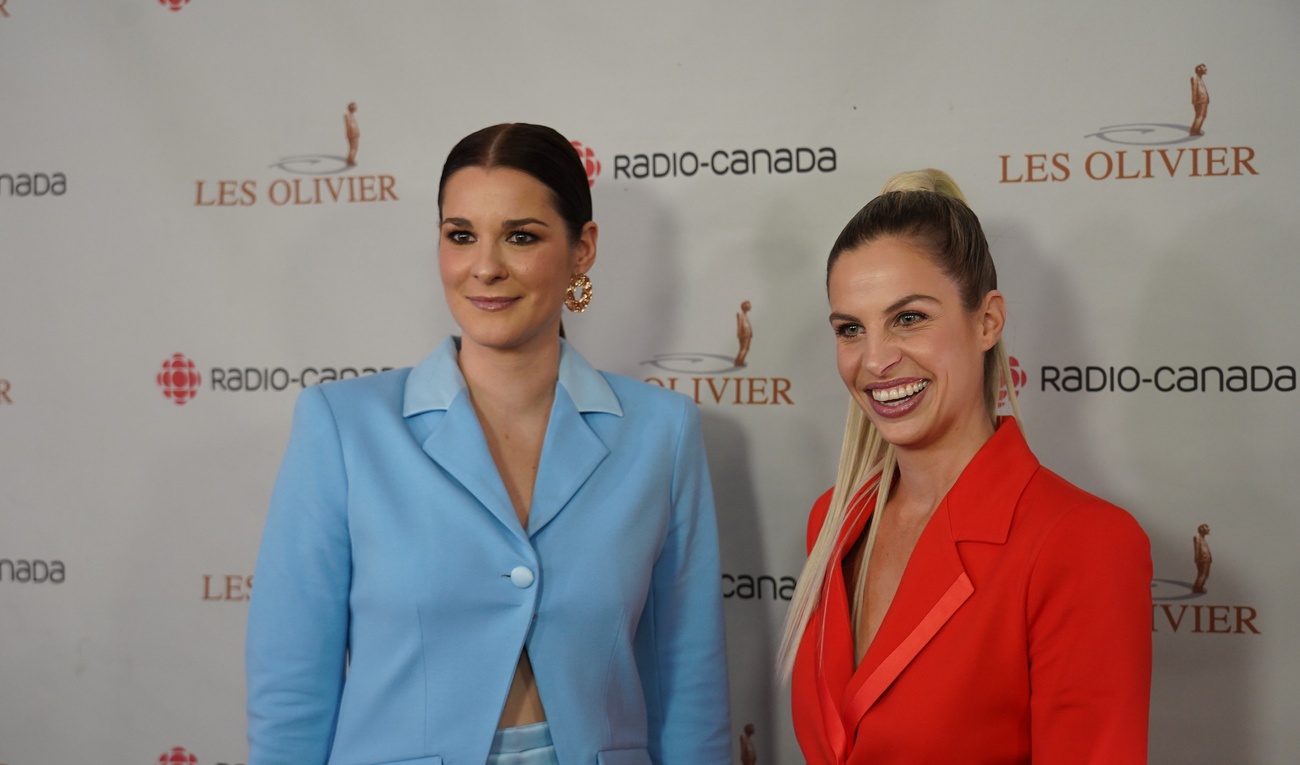 Sur le tapis rouge du Gala Les Olivier 2019