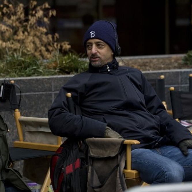 Sur le plateau du film <em>The Ides of March</em>