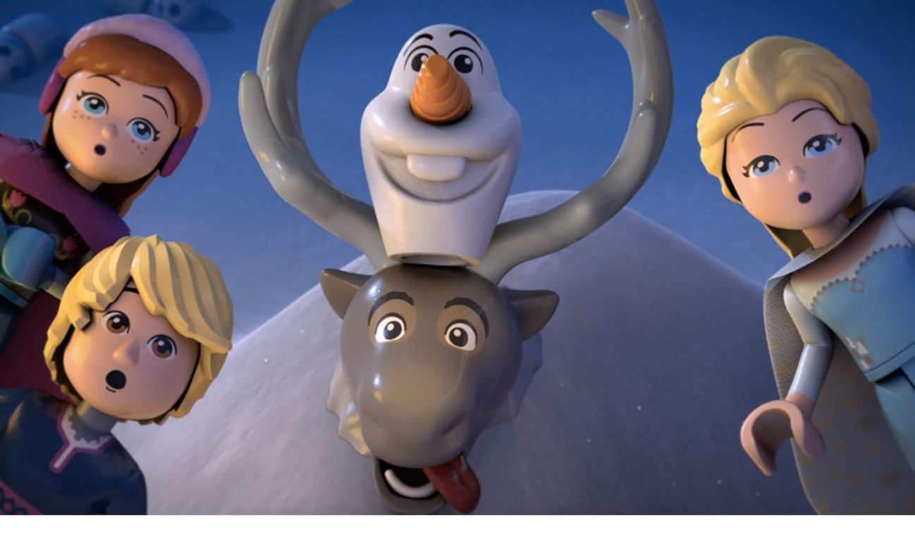 Bientôt des courts métrages de La reine des neiges LEGO