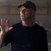 Sur le plateau du film <em>Green Lantern</em>
