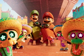 Affiche en français de Super Mario Galaxy le film Affiche en français de Super Mario Galaxy le film