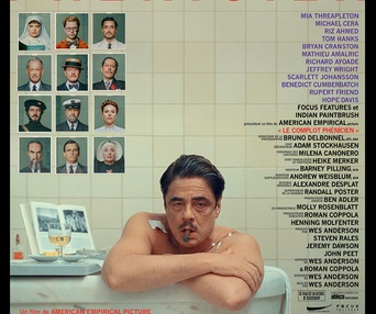 Affiche en français du film Le complot phénicien